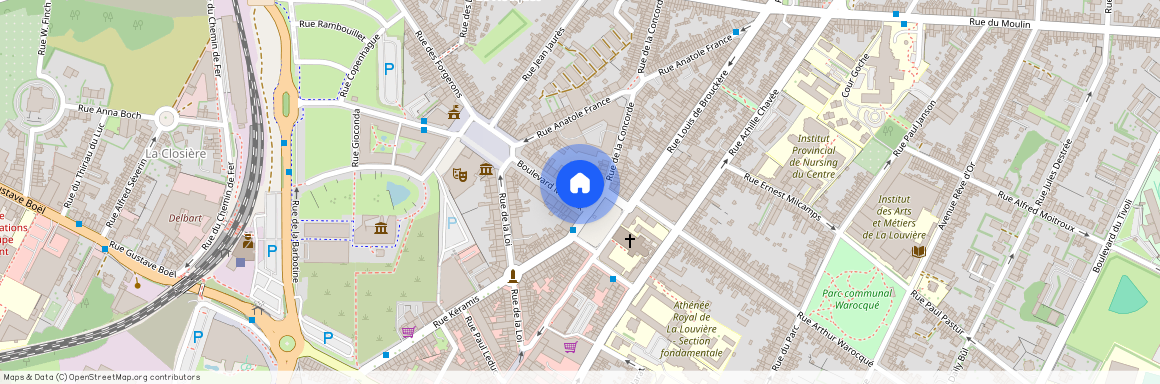 Boulevard Mairaux, 31, 7100, La Louvière