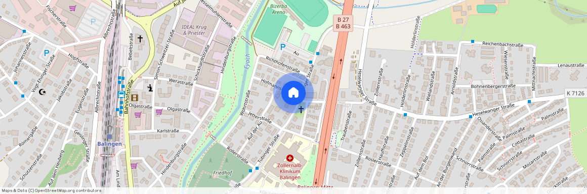 Hofmannstraße 1, 72336 Balingen