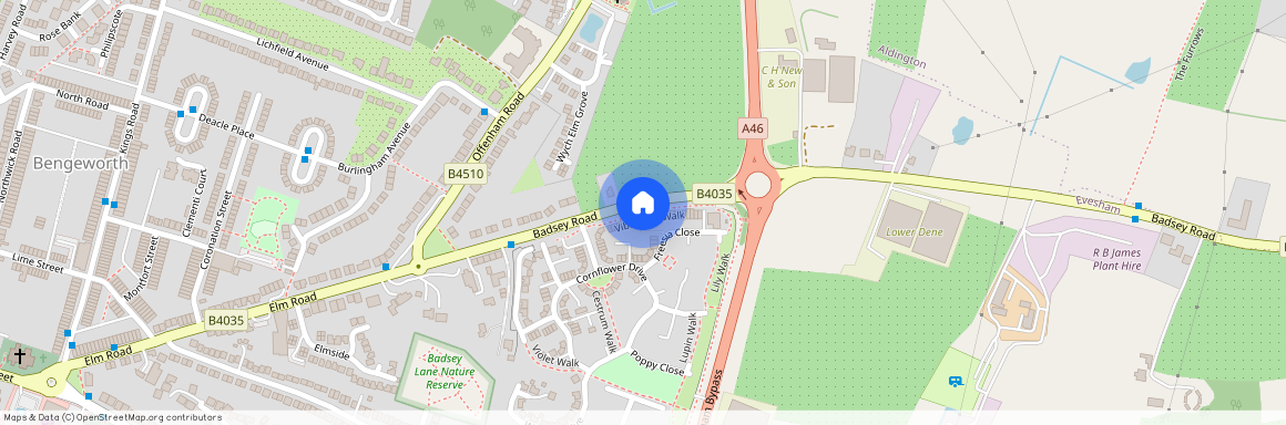 Viburnum Walk, Evesham