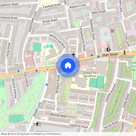 High Street, N8, London