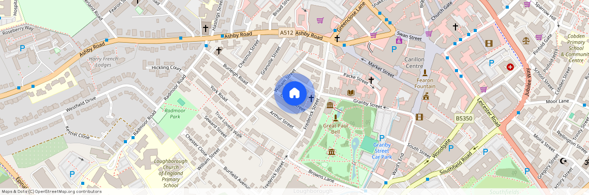 13 Curzon Street, £125, Loughborough