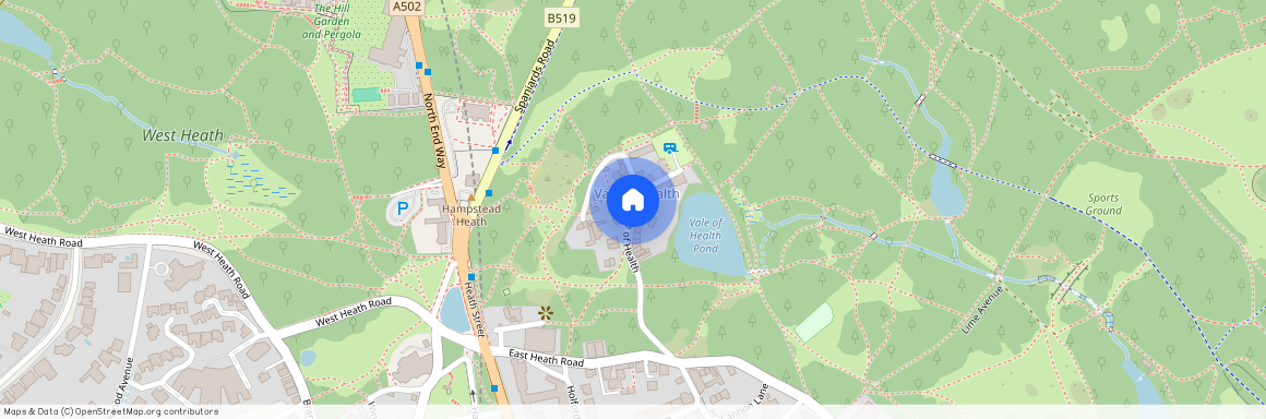 Vale Of Health, Hampstead, NW3