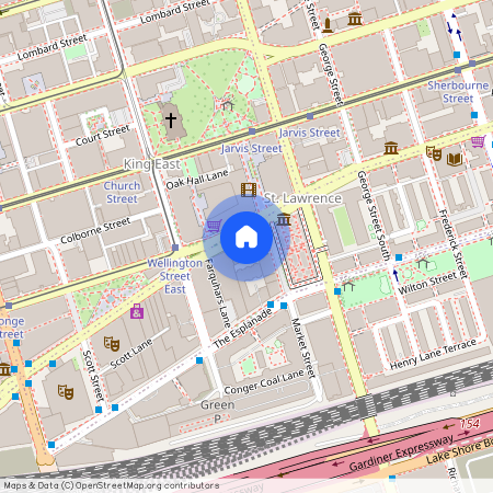 St. Lawrence Market Lofts, #314, 81 Front Street E, St. Lawrence, Toronto