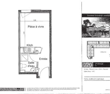 Location Appartement 1 pièce 18m² MARSEILLE 9ème - Photo 5