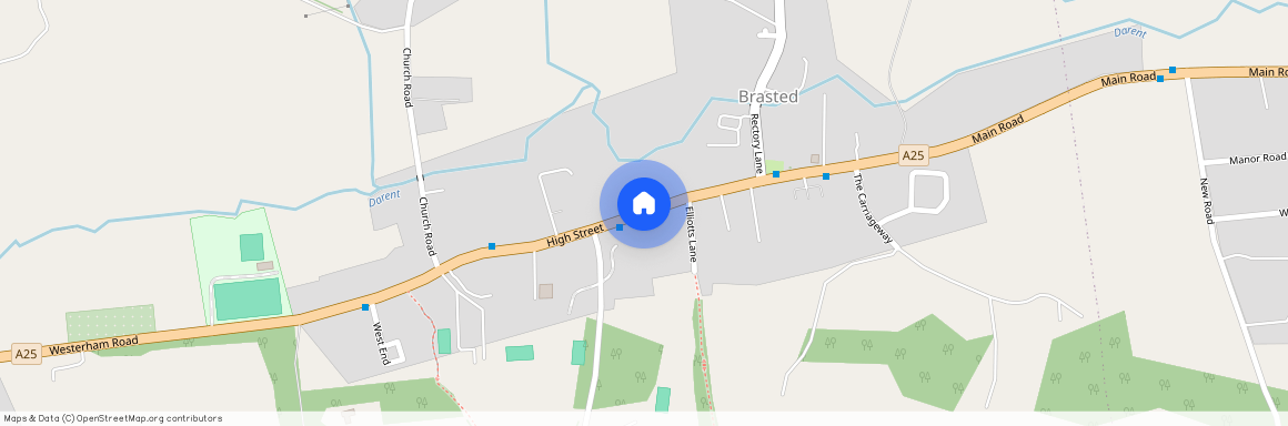 High Street, Brasted, Westerham, Kent, TN16