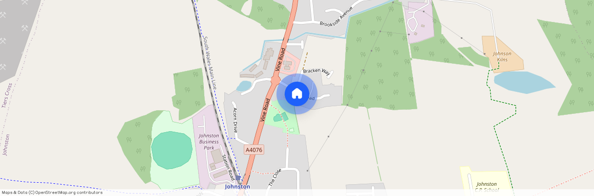 11 Moors Road, Johnston, Haverfordwest, Pembrokeshire. SA62 3QE