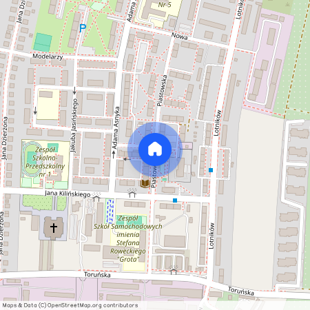 ul. Piastowska, Trynek, Gliwice, śląskie