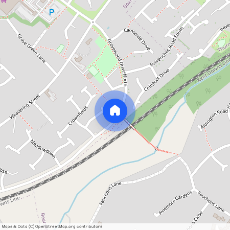 Grovewood Halt, Weavering