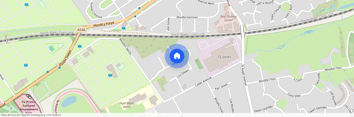 Lon Olwen, Rhyl LL18