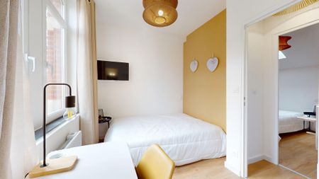 VIRGINIE GHESQUIERE Colocation 5 chambres à Lille - Photo 3