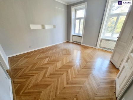 Klassisch. Wienerisch. Wunderschön. Ein Zuhause mit Charakter! Klassische Altbauwohnung in kompletter Hoflage + Flügeltüren + Grünblick! - Foto 4