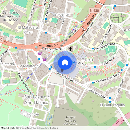 San Lazaro-Otero-Villafría, Oviedo