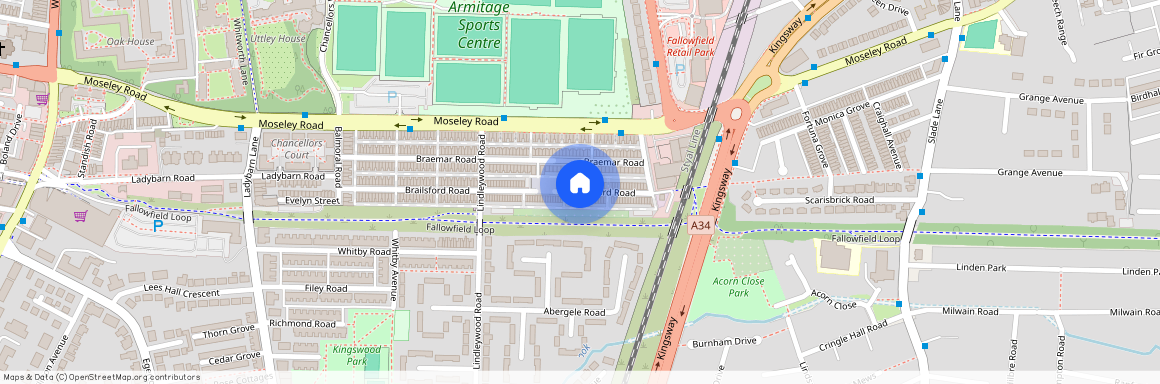 Brailsford Road, Fallowfield, Manchester, M14