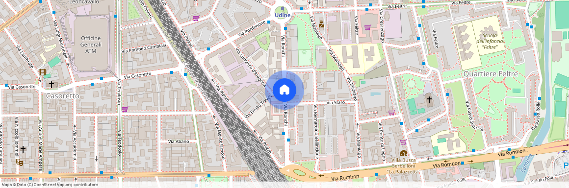 Via Ronchi, Milan, Lombardy 20134