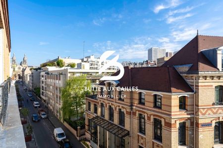 BUTTE AUX CAILLES - PLACE ABBE GEORGES HENOCQUE - 3 PIECES (57 m - Photo 4