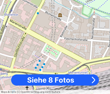 Modern möblierte 3 Zimmer Wohnung im Herzen von Nürnberg - Foto 1