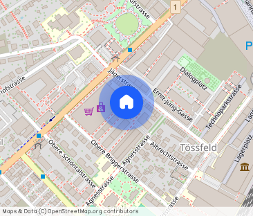 "Leben über dem Einkaufszentrum Lokwerk!" - Photo 1