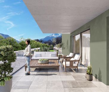 2.5 Zimmer, 72 m², 2. Stock - Foto 2