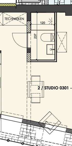 Studio te huur - Photo 2