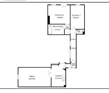 Location Appartement 3 pièces 81m² NANCY 54000 - Photo 5