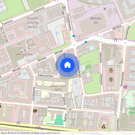 ul. Wawerska, Kamionek, Praga-Południe, Warszawa, mazowieckie