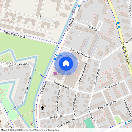 Kristianstad, Skåne, Östra Kaserngatan 4 A