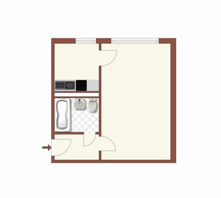 Jetzt zugreifen: praktisches 1-Zimmer-Single-Appartment - Photo 4