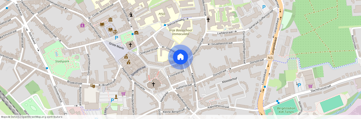 O.L.V. Broedersstraat 18 - - 3300 Tienen