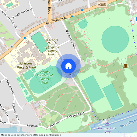 Orleans Road, Twickenham, TW1