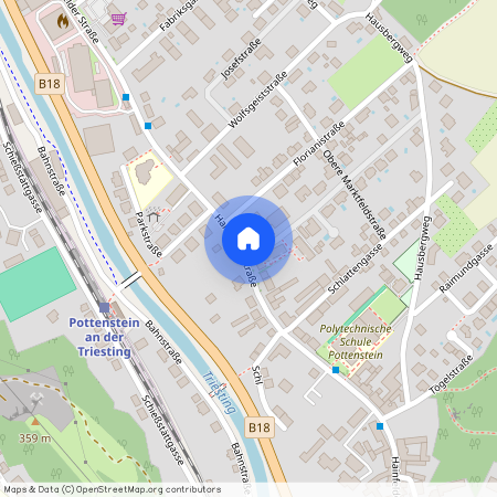 2563 Pottenstein, Hainfelder Straße 42-44 - Begleitetes Wohnen