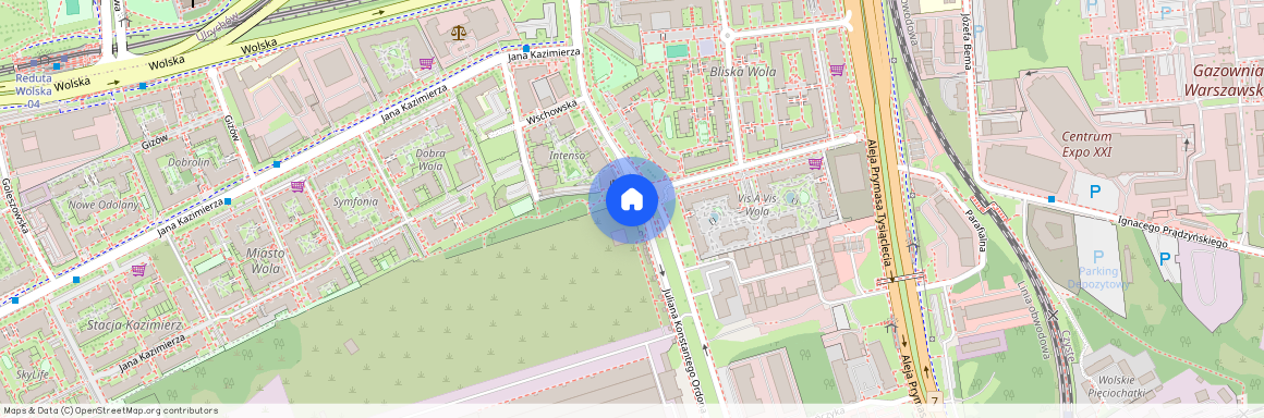 ul. Juliusza Ordona, Odolany, Wola, Warszawa, mazowieckie