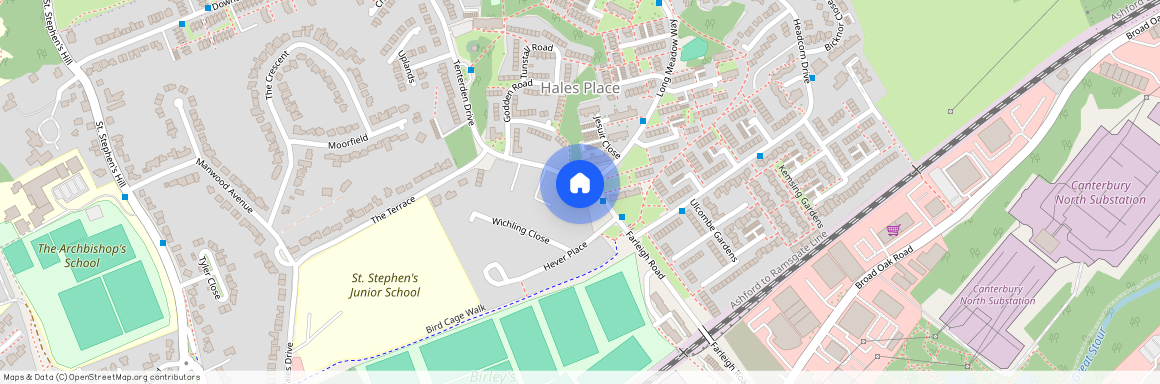 5 Bed Student Home - Room Lets - Tenterden Drive, Canterbury