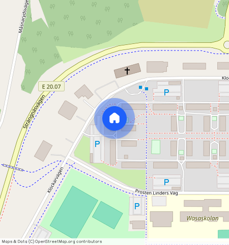 Klockarvägen **, Geneta