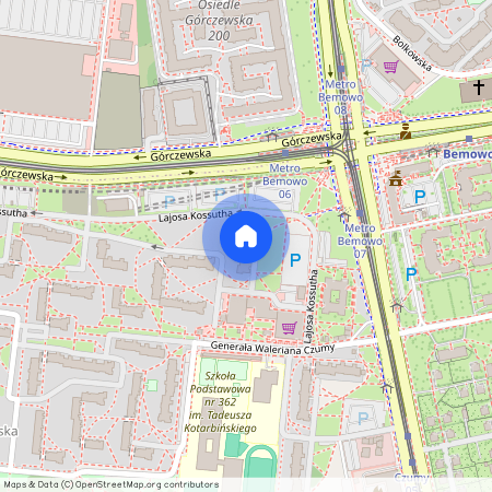 ul. Lajosa Kossutha, Jelonki Północne, Bemowo, Warszawa, mazowieckie