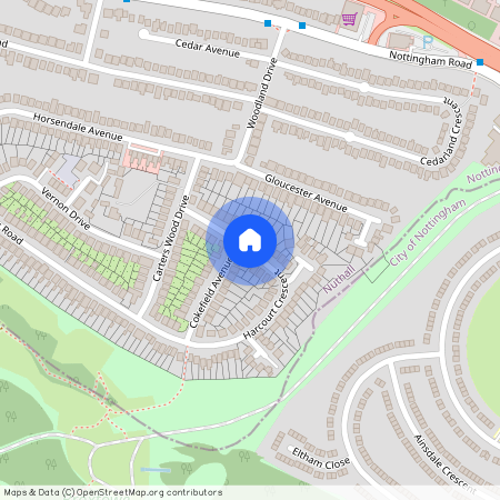Harcourt Crescent, Nottingham, NG16