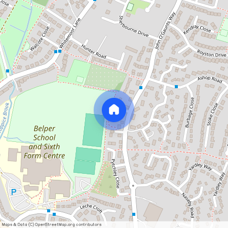 Wicksteed Close, Belper, Derbyshire, In, DE56