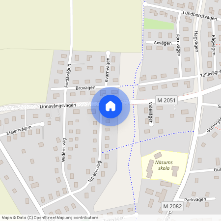 Linnavångsvägen 16, Näsum