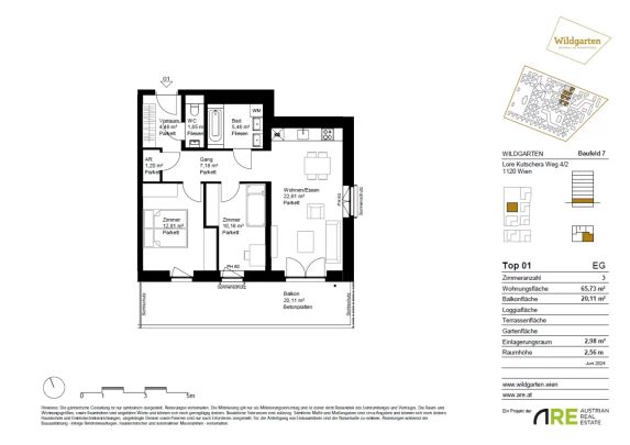 *NEUES PROJEKT* Urbanes Wohnen im Wildgarten ab 01.02.2025 - Photo 1