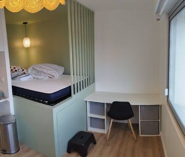 Studio Nantes (Cardo) avec jardin partagé - 26m² - Photo 5