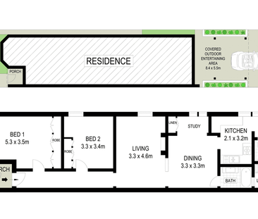 Elegant, Light-Filled Semi with Parking in Prime Inner-City Locale - Photo 2