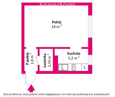 Mieszkanie 27 m², Poznań, os. Pod Lipami - Фото 5