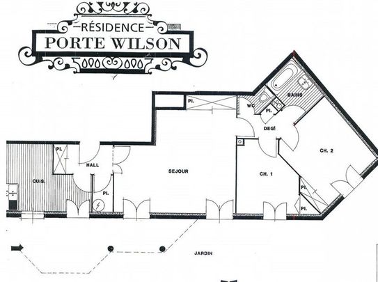 Appartement 3 pièces à louer - Photo 1