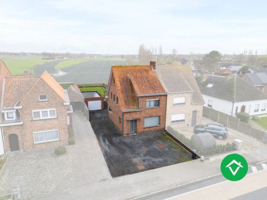 Instapklare woning met 2 slaapkamers en zicht op de groene velden te Eernegem - Photo 1