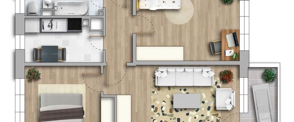 * Familienwohnung * Einbauküche * nach Vereinbarung * - Foto 1