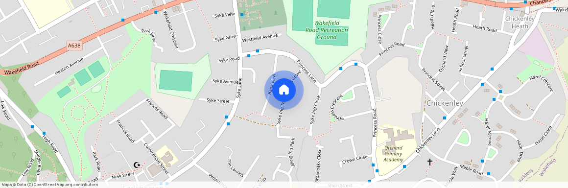 Syke Ing Terrace, Earlsheaton, Dewsbury, Kirklees, WF12