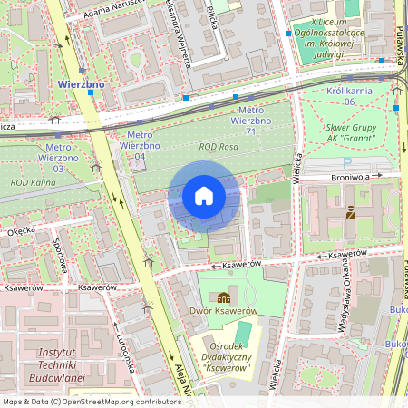 ul. Broniwoja, Ksawerów, Mokotów, Warszawa, mazowieckie