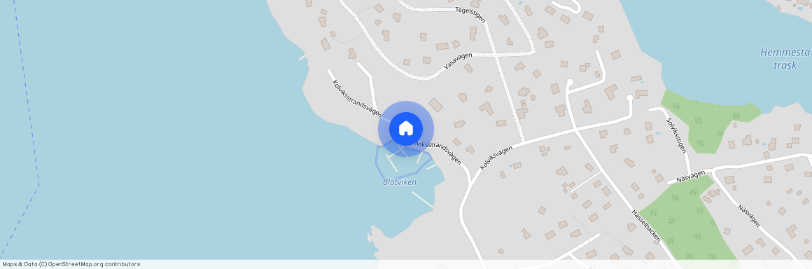 Kolviksstrandsvägen, Värmdö