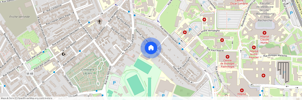 158 Avenue Saint-Marcel 59120 Loos