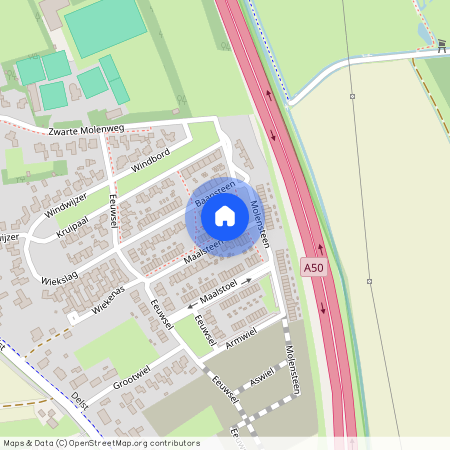 Maalsteen 39, Zwarte Molen, 5388DC, Nistelrode