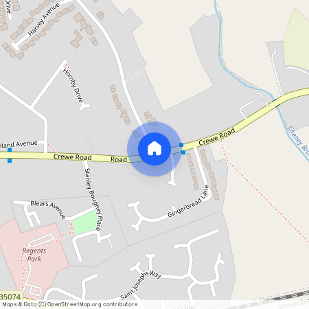Crewe Road Nantwich CW5